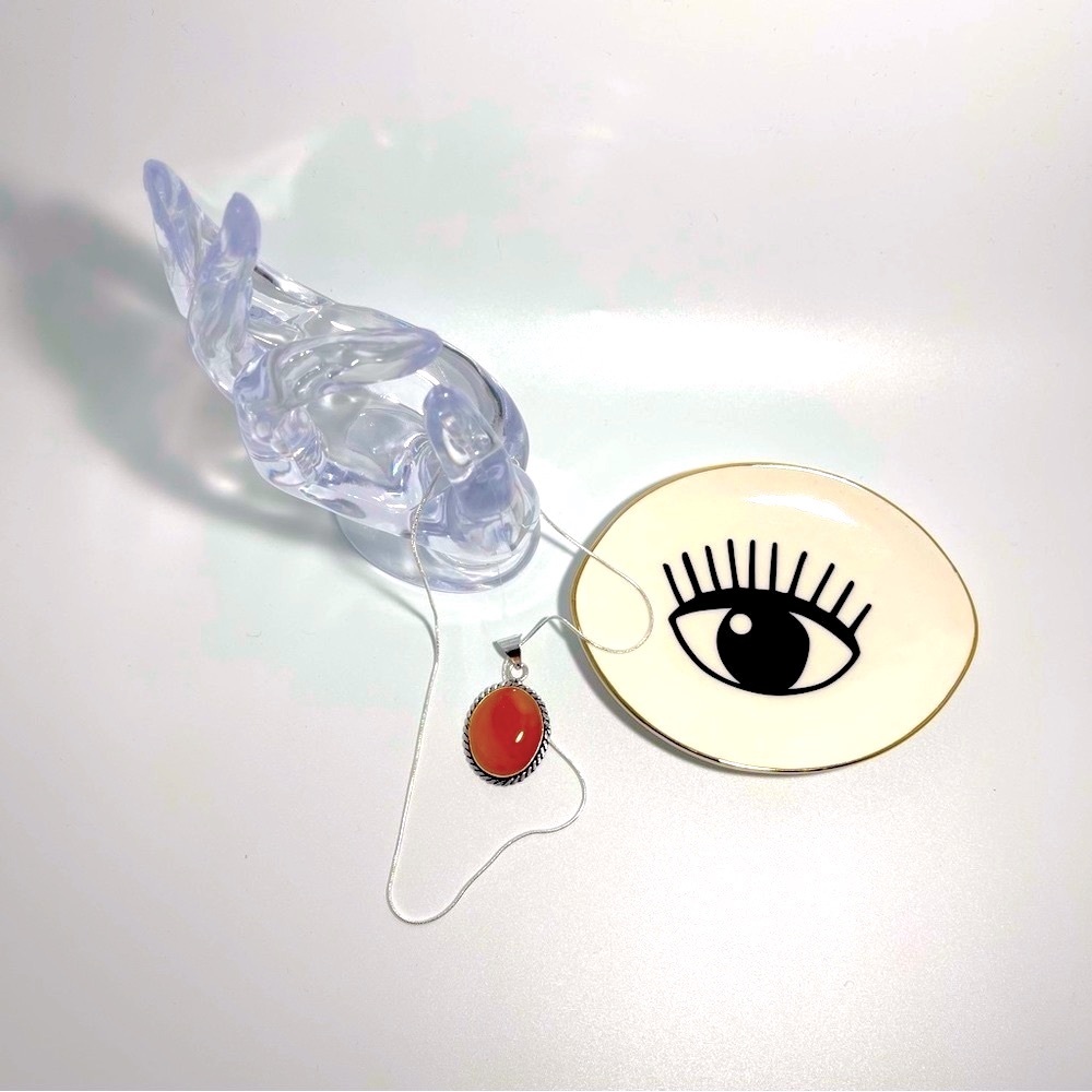 🌈 Lovely Carnelian necklace - Picture 4 of 9
